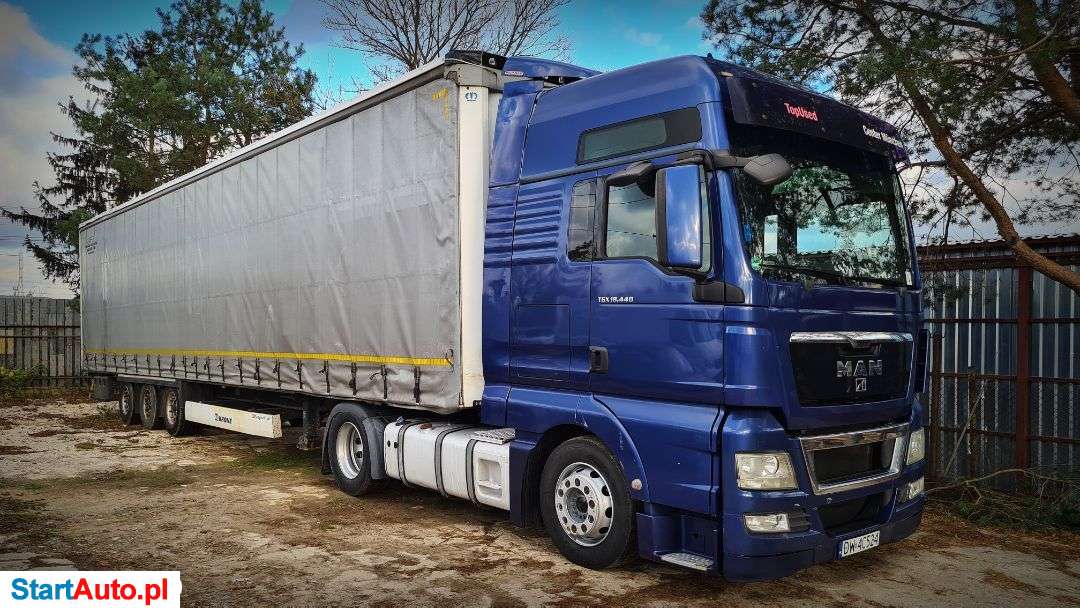MAN TGX 18.440 Automat Retarder Naczepa Krone