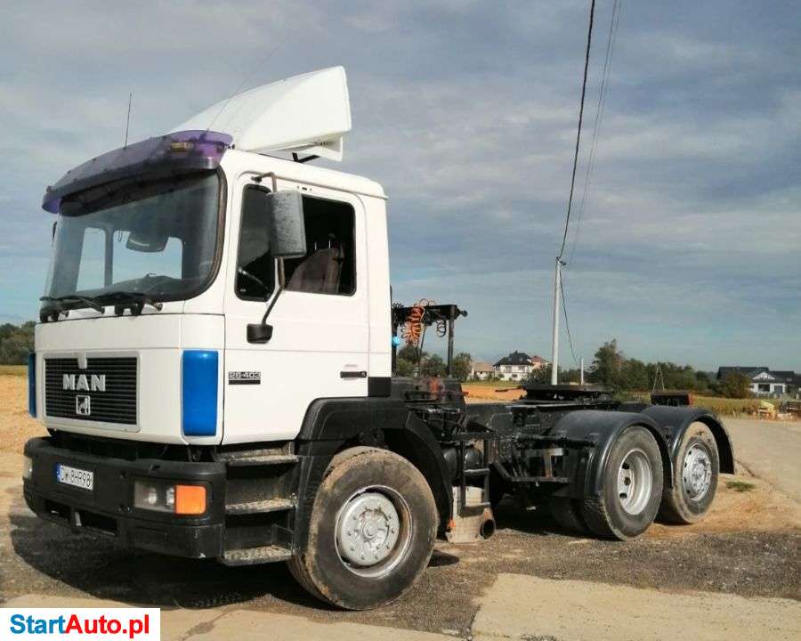 MAN 26.403 27 28 3 Osie Hds Kran Atlas AK255.1 18m 6×2 Blokada Mostu