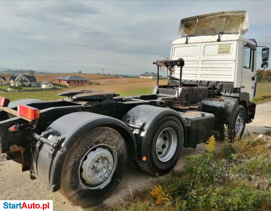 MAN 26.403 27 28 3 Osie Hds Kran Atlas AK255.1 18m 6×2 Blokada Mostu