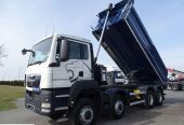 MAN TGS 41.440 / 8X6 / WYWROTKA TYLNOZSYP / KH-KIPPER / MANUAL / EURO 5 /