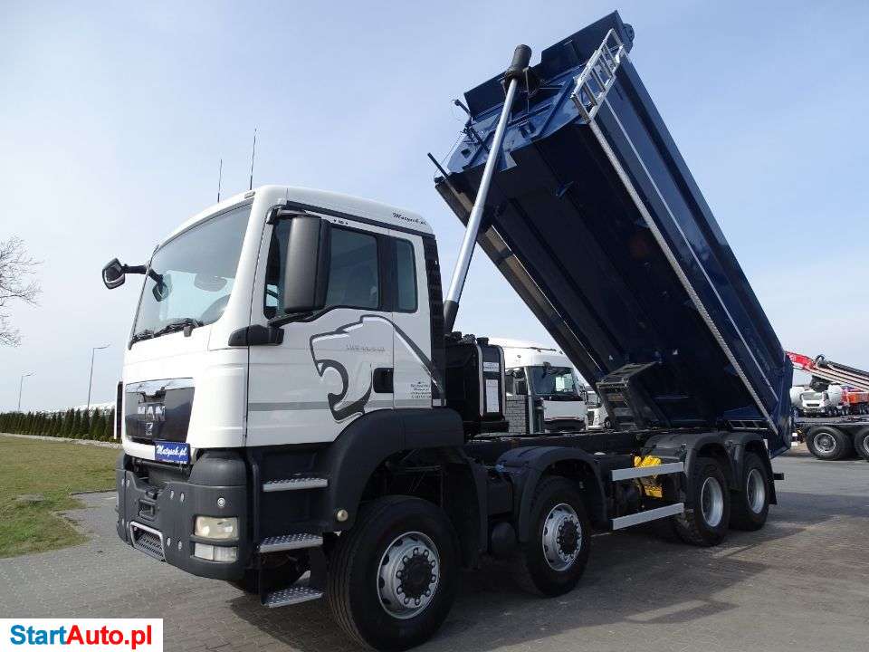 MAN TGS 41.440 / 8X6 / WYWROTKA TYLNOZSYP / KH-KIPPER / MANUAL / EURO 5 /