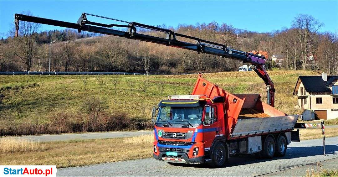 Volvo FMX410 Wywrotka 6,45m+HDS/PILOT*6×4*STAN BDB