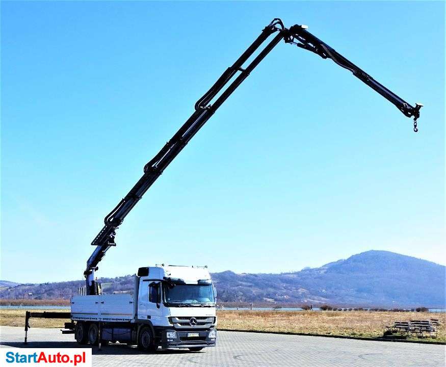 Mercedes-Benz Actros 2546 Skrzynia 6,25m + HDS/PILOT !