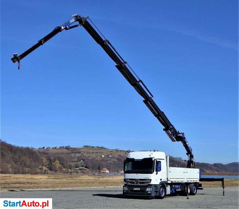 Mercedes-Benz Actros 2546 Skrzynia 6,25m + HDS/PILOT !