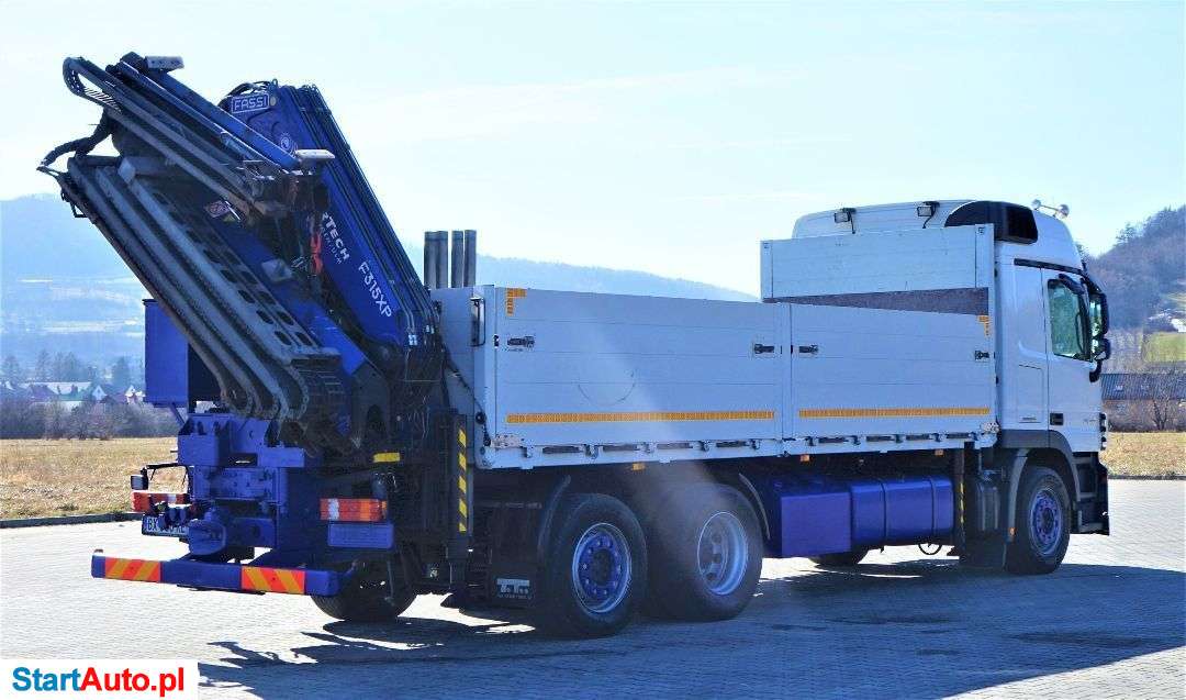 Mercedes-Benz Actros 2546 Skrzynia 6,25m + HDS/PILOT !