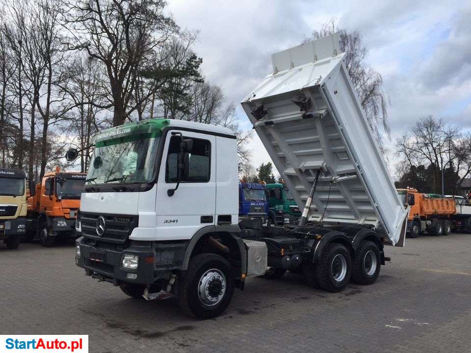 Mercedes-Benz ACTROS 3341 6X6 WYWROT 3-STR MEILLER ,