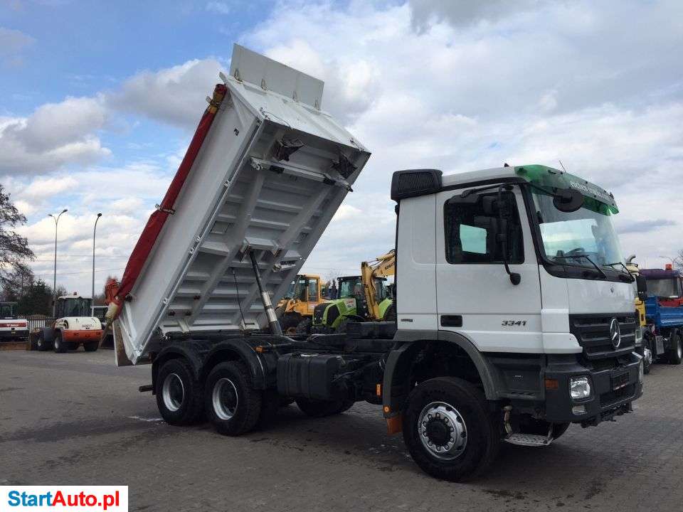 Mercedes-Benz ACTROS 3341 6X6 WYWROT 3-STR MEILLER ,