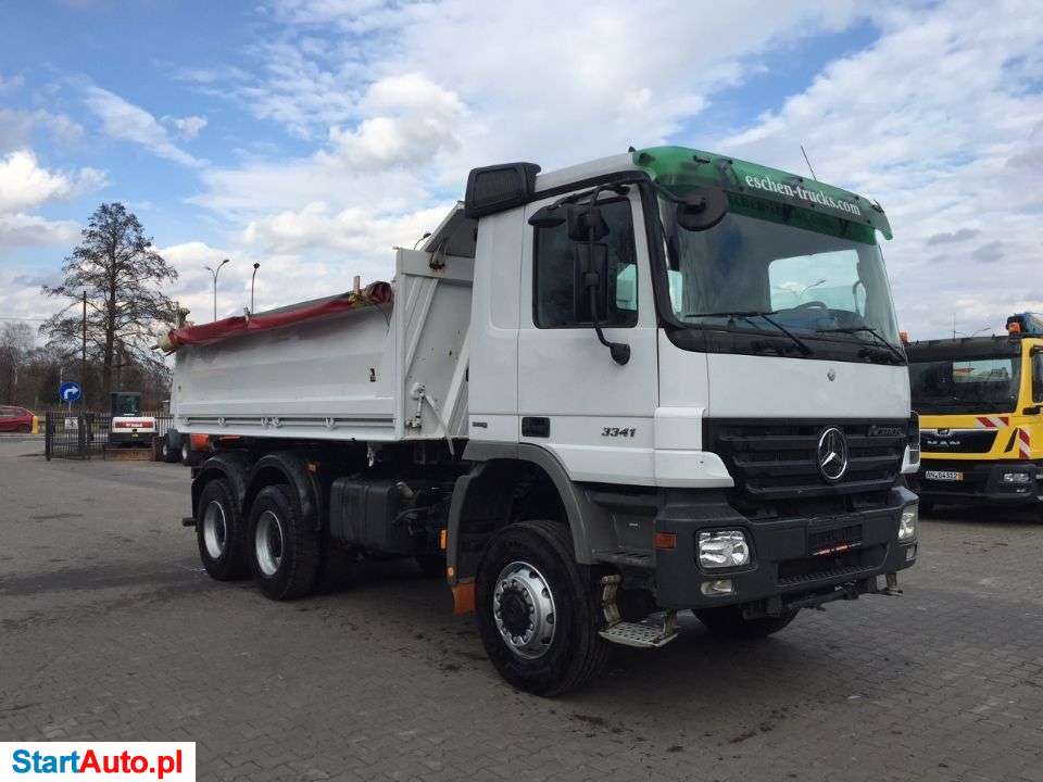 Mercedes-Benz ACTROS 3341 6X6 WYWROT 3-STR MEILLER ,