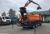 Mercedes-Benz ACTROS 3344 WYWROTKA + Odpinany ŻURAW ATLAS 118