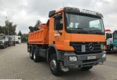 Mercedes-Benz ACTROS 3344 WYWROTKA + Odpinany ŻURAW ATLAS 118