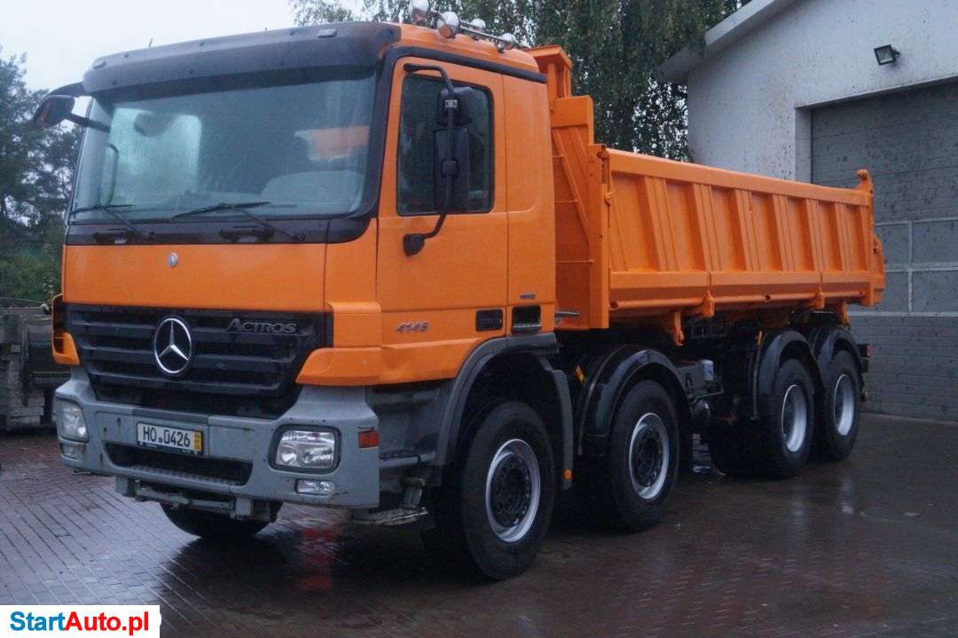 Mercedes-Benz Actros 4146 Wywrotka 8×4 Meiller Kiper Hydroburta