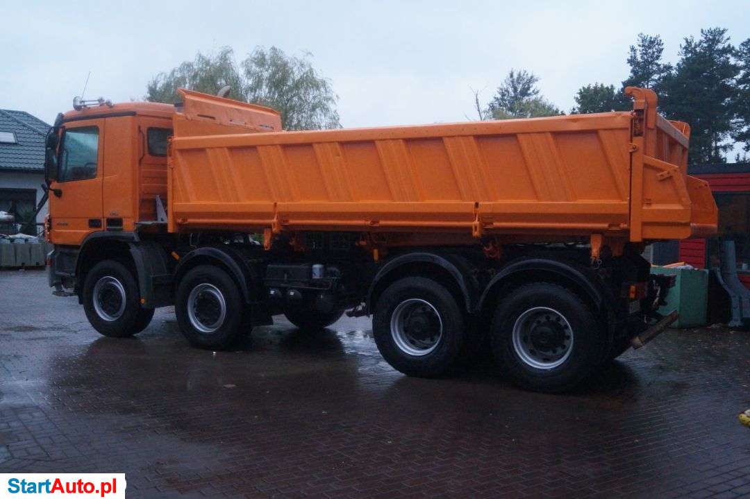 Mercedes-Benz Actros 4146 Wywrotka 8×4 Meiller Kiper Hydroburta