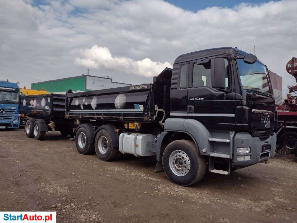 MAN TGS 26.440 6X4 KIPER MEILLER BORDMATIK