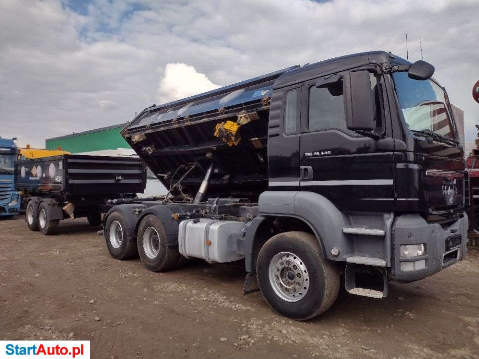 MAN TGS 26.440 6X4 KIPER MEILLER BORDMATIK