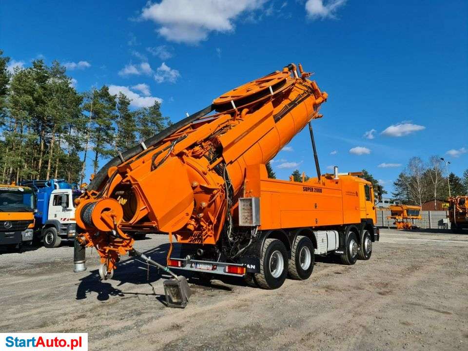 MAN Wiedemann SUPER 2000 8×4 WUKO RECYTLING 19000 L