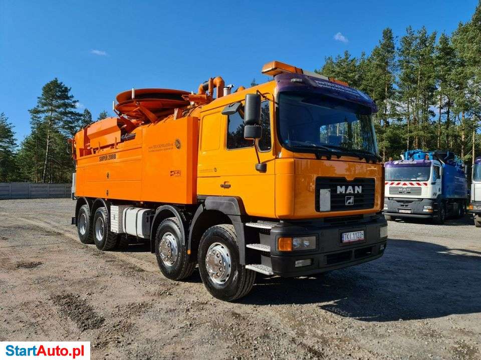 MAN Wiedemann SUPER 2000 8×4 WUKO RECYTLING 19000 L