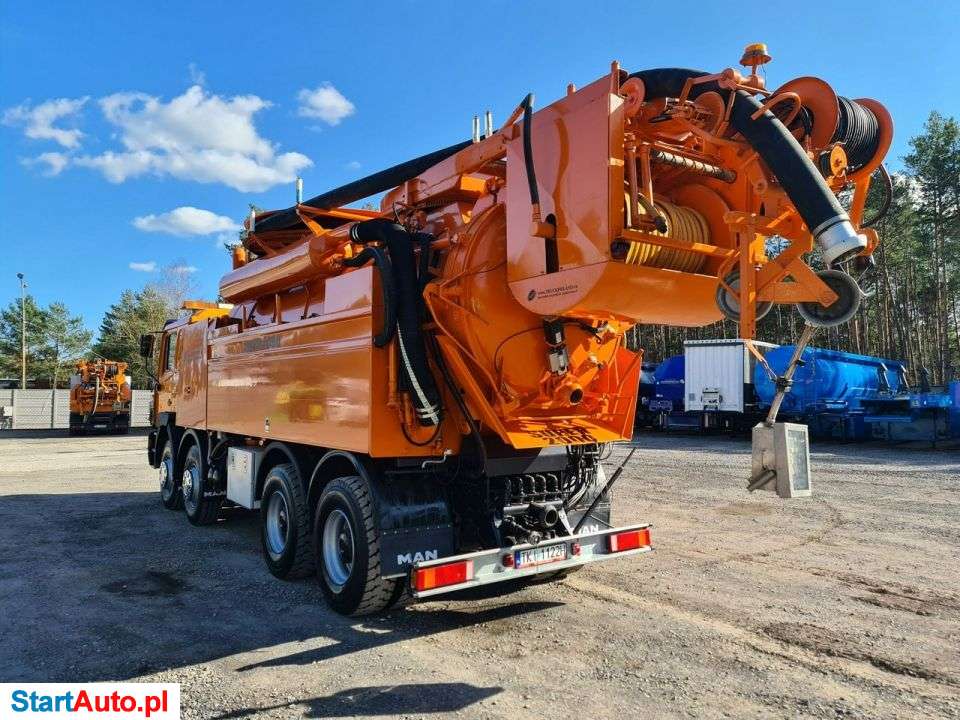 MAN Wiedemann SUPER 2000 8×4 WUKO RECYTLING 19000 L
