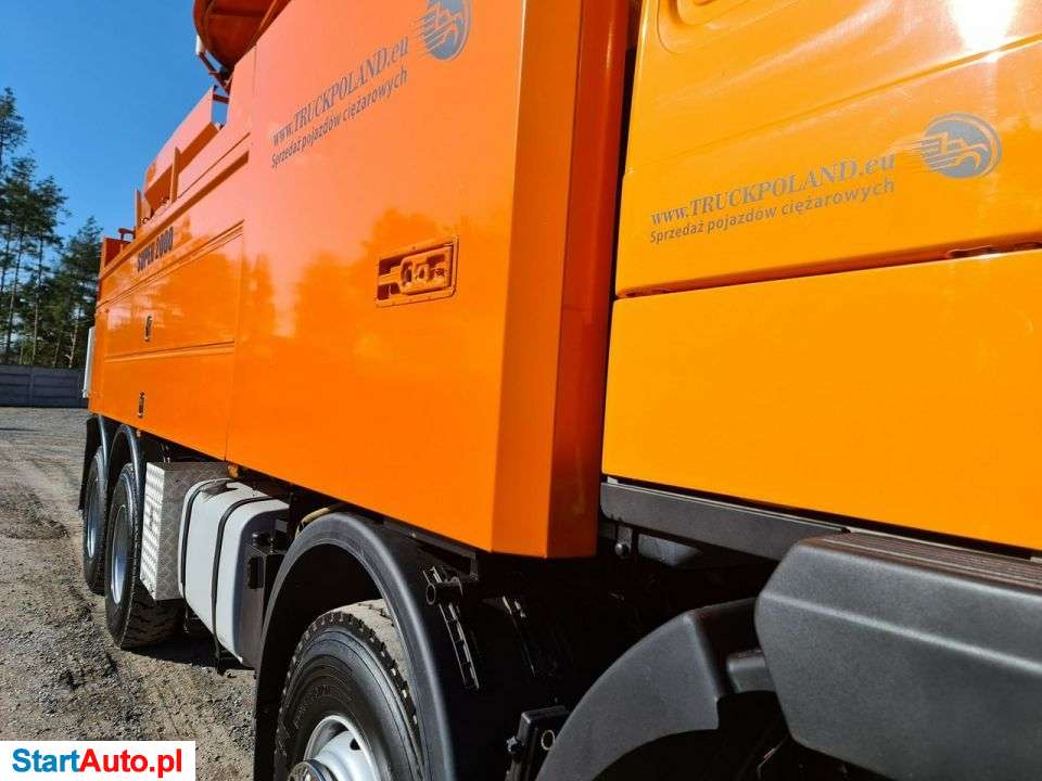 MAN Wiedemann SUPER 2000 8×4 WUKO RECYTLING 19000 L