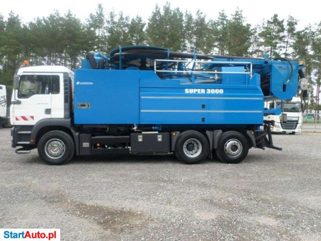 MAN WUKO Wiedemann Super 3000 Z Recyklingiem PRZEBIEG 53 777 Km !!!!