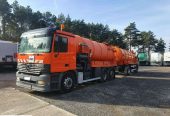Mercedes-Benz Actros 2531 Kroll + Przyczepa Asenizacyjna Mały Bębnen Wysokociś