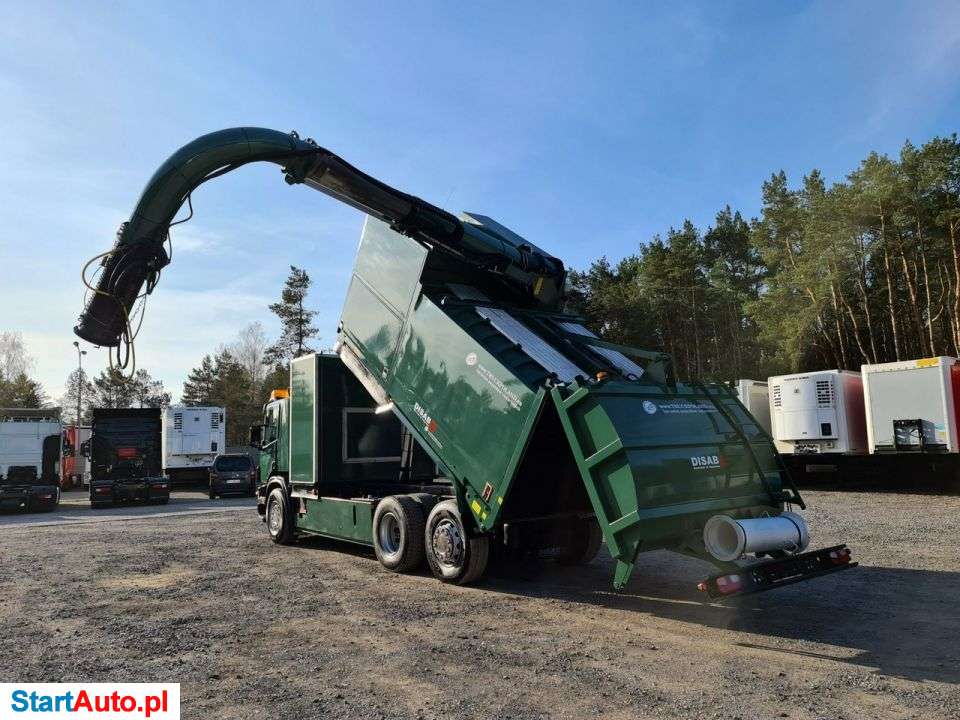 Scania DISAB Saugbagger Odkurzacz Koparka Ssąca Substancje Sypkie WUKO