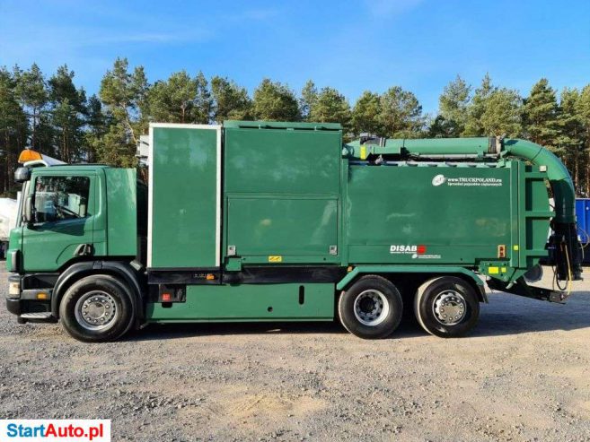 Scania DISAB Saugbagger Odkurzacz Koparka Ssąca Substancje Sypkie WUKO
