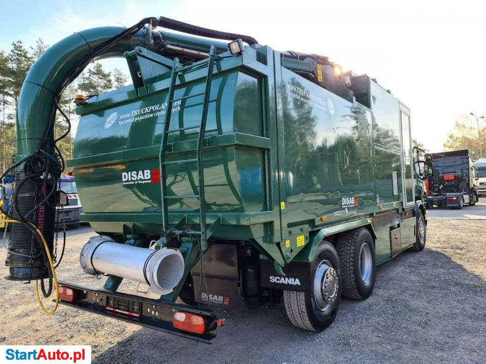 Scania DISAB Saugbagger Odkurzacz Koparka Ssąca Substancje Sypkie WUKO