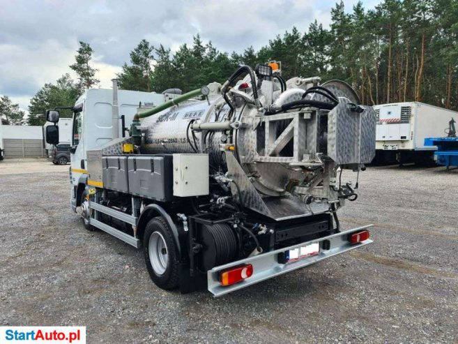 DAF LF45 WUKO SCK DO CZYSZCZENIA KANAŁÓW PRZEBIEG 18000 Km !!