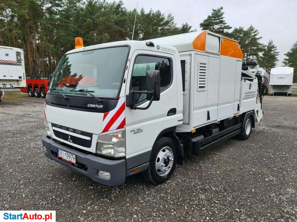 Mitsubishi CANTER Odkurzacz Koparka Ssąca Substancje Sypkie CITY SAUGER