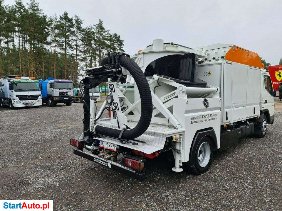 Mitsubishi CANTER Odkurzacz Koparka Ssąca Substancje Sypkie CITY SAUGER