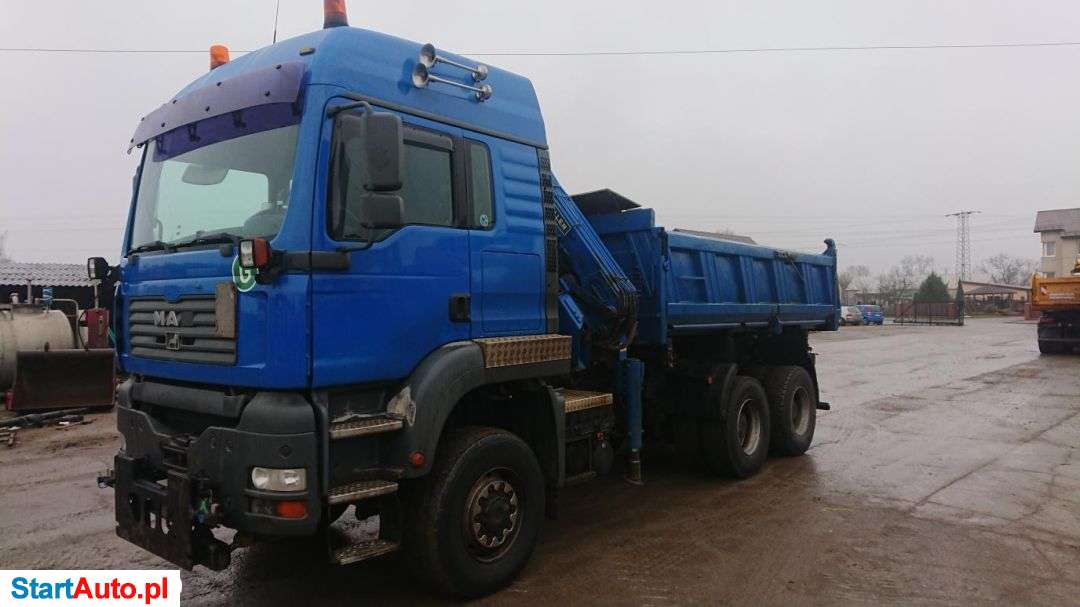 MAN Tga 26-480 6×6 Bordmatik HDS Duży Z Niemiec