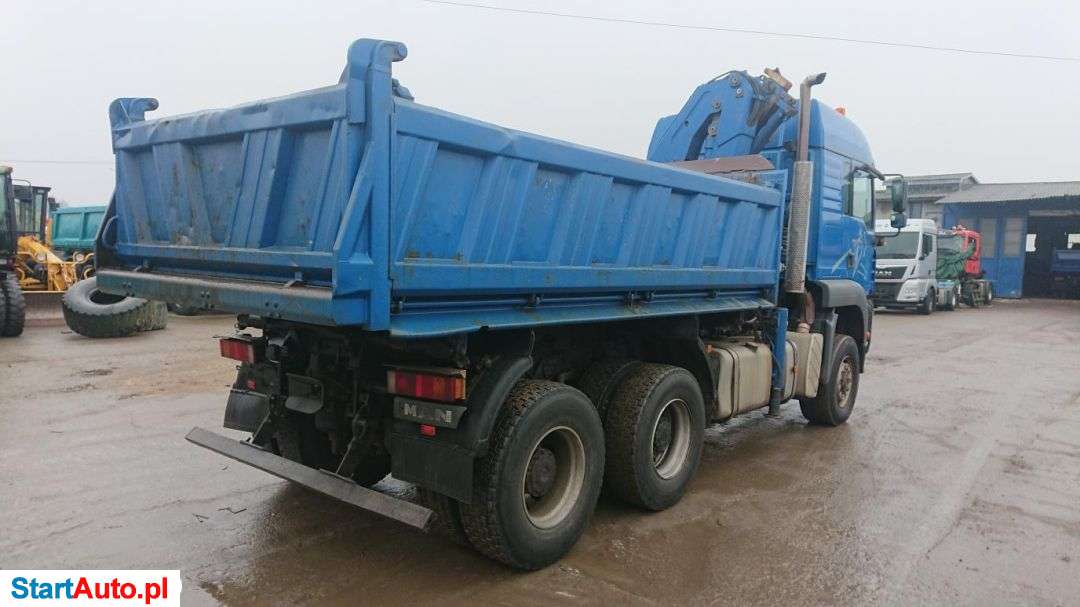 MAN Tga 26-480 6×6 Bordmatik HDS Duży Z Niemiec