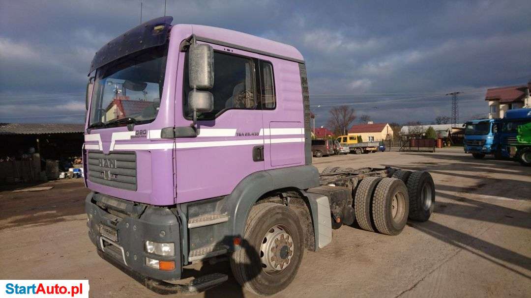 MAN TGA 26-430 6X46X6 Goła Rama Pod Zabudowe
