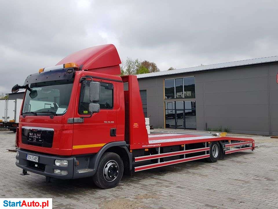MAN TGL 12.180 Klima Webasto POMOC DROGOWA Najazd LAWETA IDEAŁ