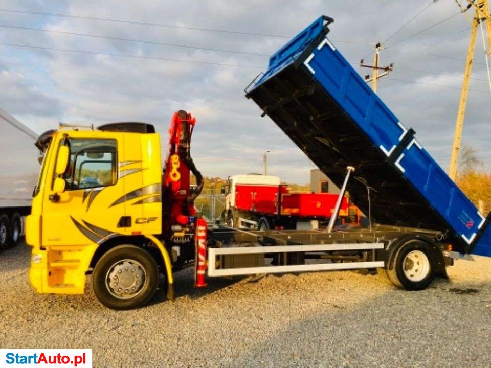 DAF CF 65.220 4×2 Nowy Wywrt 3S + HDS HMF 1110 Świeżó Sprowadzony !