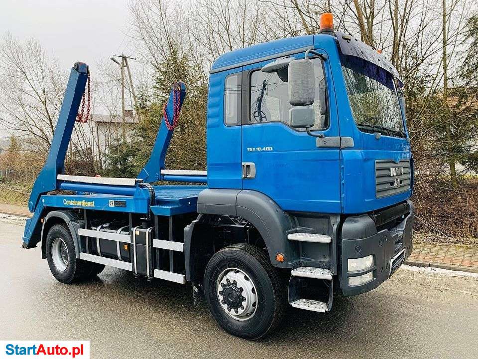 MAN MAN TGA 4×4 BRAMOWIEC BARDZO DOBRY STAN