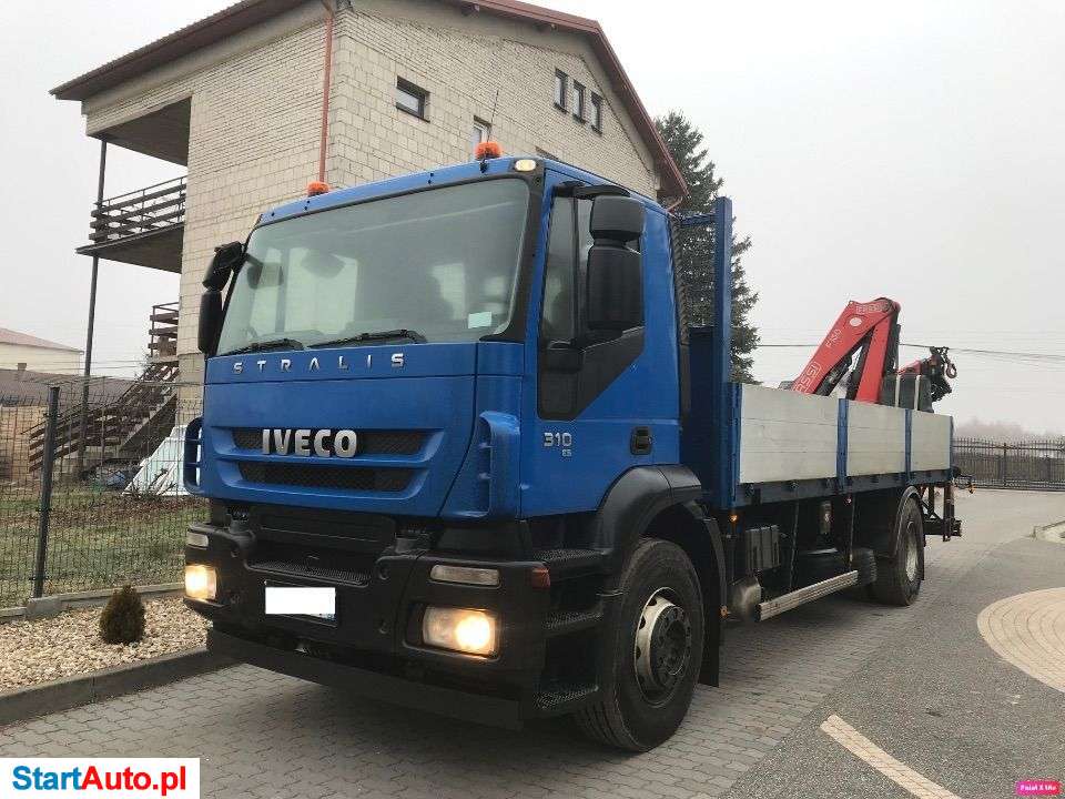 Iveco Stralis 310 Skrzyniowy + Dźwig HDS FASSI F150