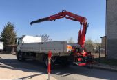 MAN TGM 18.340 Skrzyniowy + Dźwig HDS FASSI F130