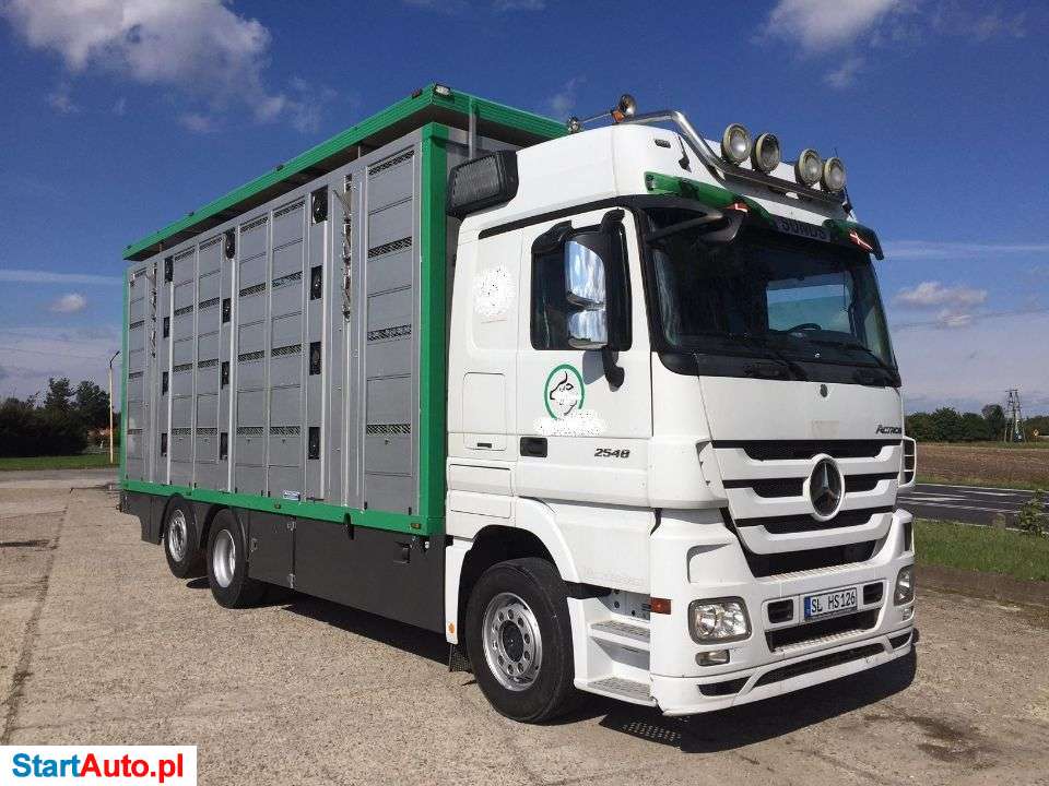 Mercedes-Benz ACTROS 2548 DO ZWIERZAT-ZYWCA-BYDLA