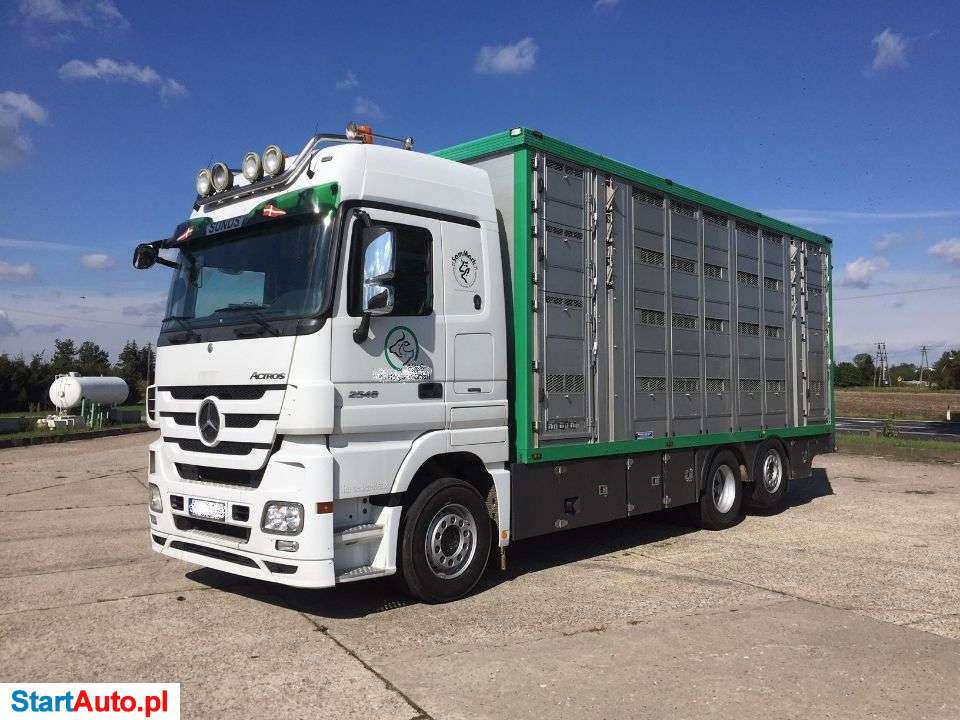 Mercedes-Benz ACTROS 2548 DO ZWIERZAT-ZYWCA-BYDLA
