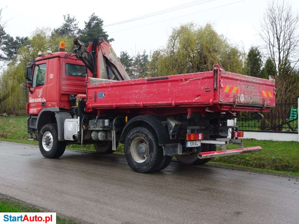 Mercedes-Benz Actros 1846 4X4 HDS Kiper Meiller Z Niemiec 120000km Sprowadzony Idealny