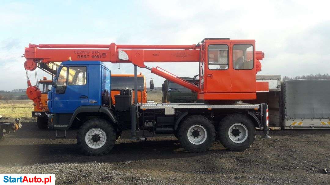 Star 266 MAN 6X6 ŻURAW DZWIG 8TON DUT0081 BIELSKO-BIAŁA