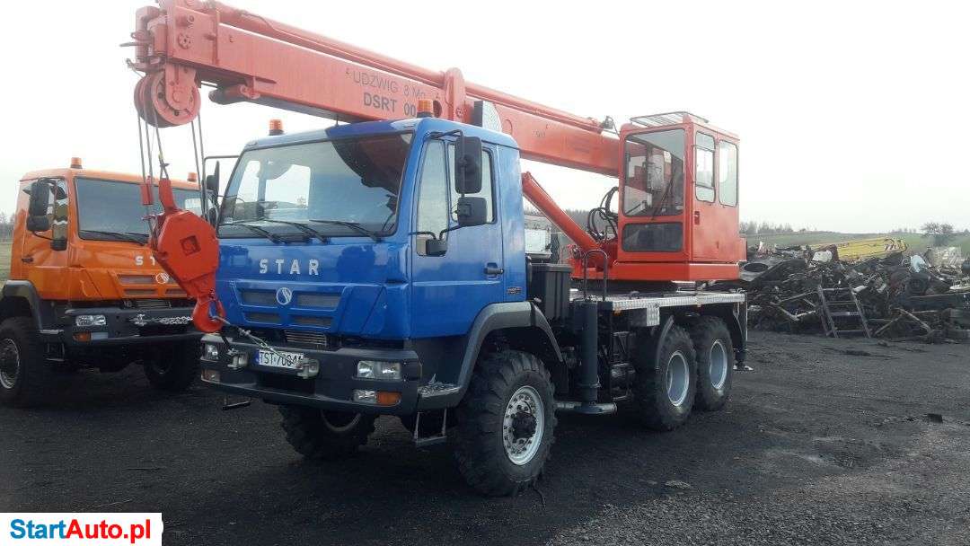 Star 266 MAN 6X6 ŻURAW DZWIG 8TON DUT0081 BIELSKO-BIAŁA