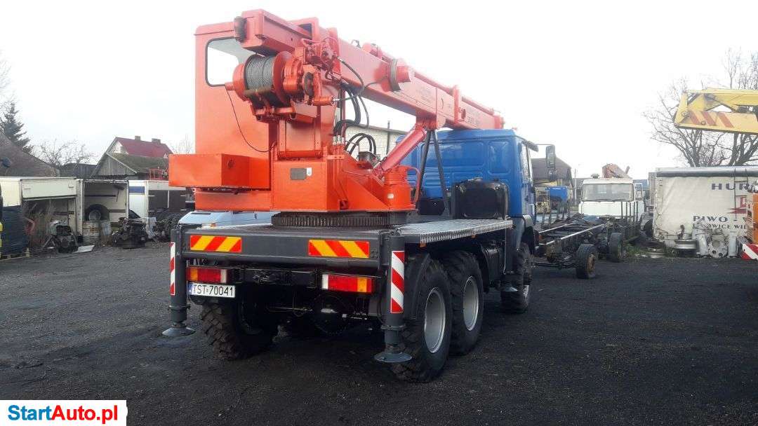 Star 266 MAN 6X6 ŻURAW DZWIG 8TON DUT0081 BIELSKO-BIAŁA