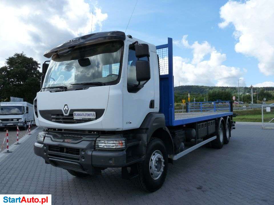 Renault KERAX 370 DXI / 6×4 / RAMA Do ZABUDOWY