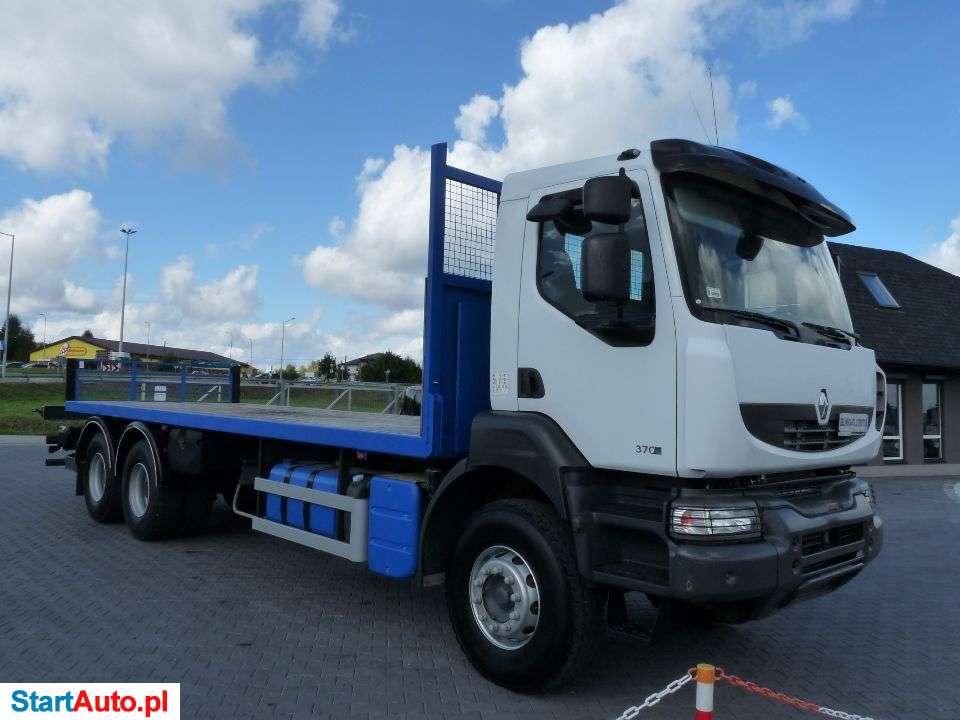 Renault KERAX 370 DXI / 6×4 / RAMA Do ZABUDOWY