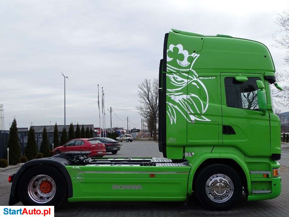 Scania R 490 / TOPLINE / RETARDER / I-COOL / BOGATE WYPOSAŻENIE / EURO 6 / OPTICRUISE /