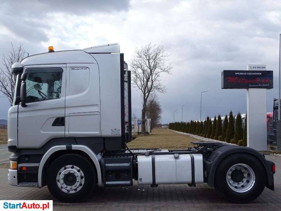 Scania R 450 / RETARDER / HYDRAULIKA / NISKA KABINA CR 19 / EURO 6 / ALUFELGI /