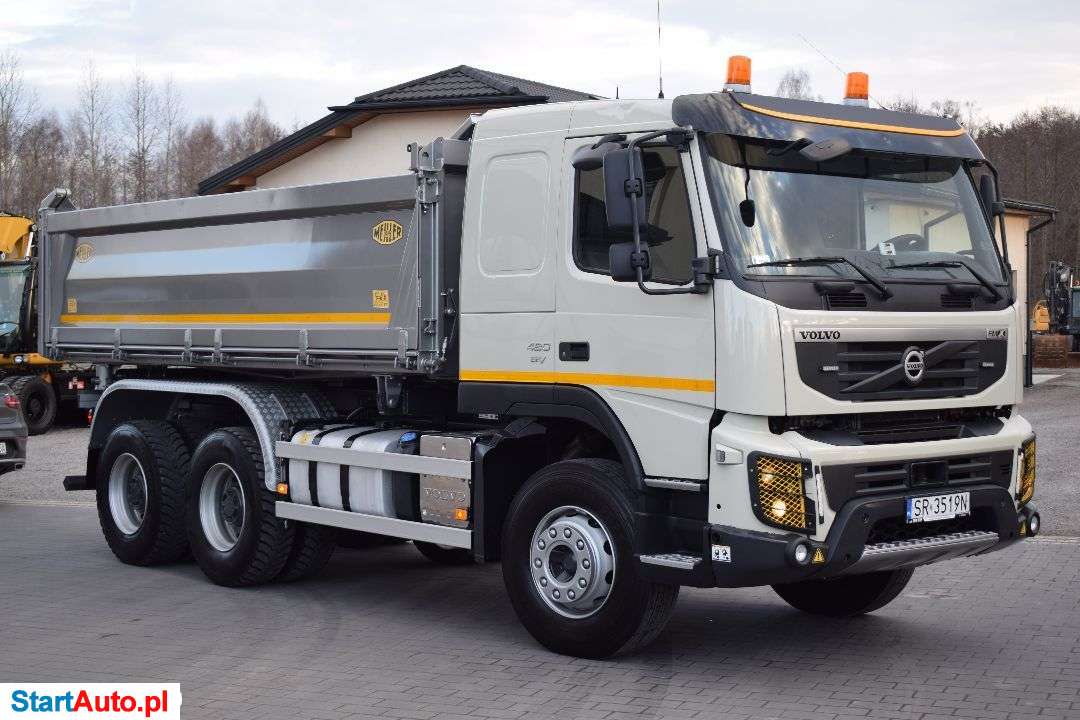 Volvo FMX / 420KM / HYDROBURTA / 6×4 / Jak NOWY /