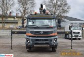 Volvo FMX 420 / 6×4 / WYWROTKA / HYDROBURTA / HDS PALFINGER PK 16001-K / 3x WYSUW / ROTATOR / CHWYTAK / AUTOMAT / MAŁY PRZEBIEG /